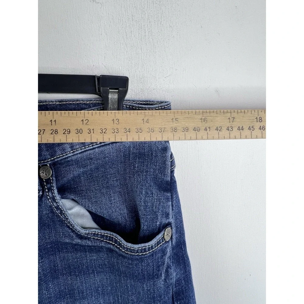 Wrangler 20X Jeans Men's Size 30x29 Straight‎ Style 44 Whiskered Med Wash Blue